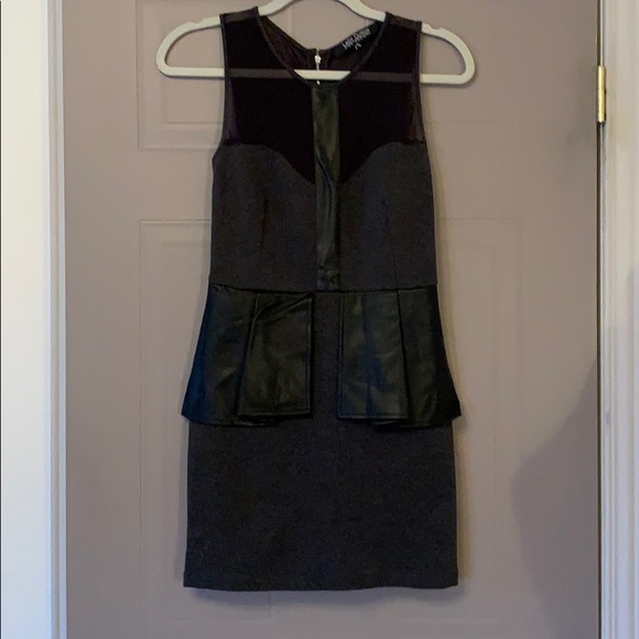 Lady Dutch Medium grey and black dress - Picture 3 of 7